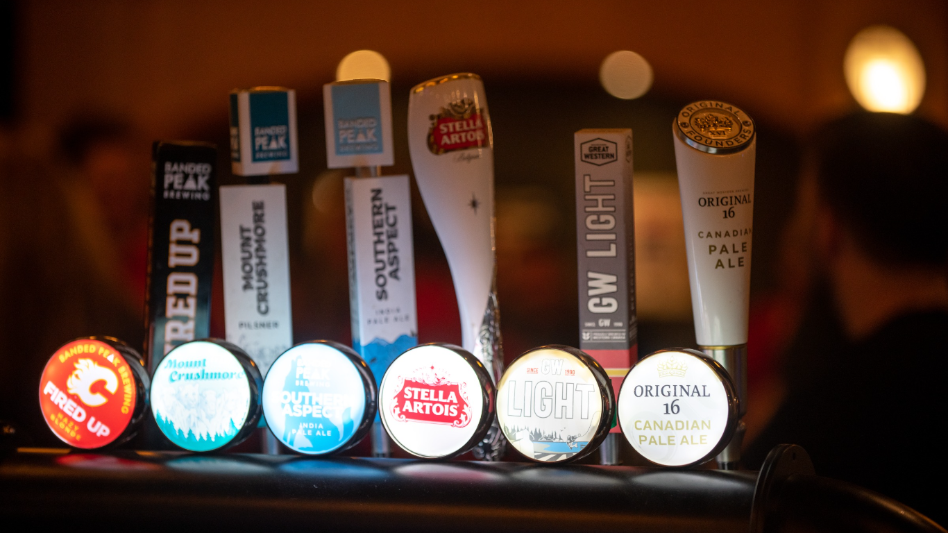 Dutton's beer pumps