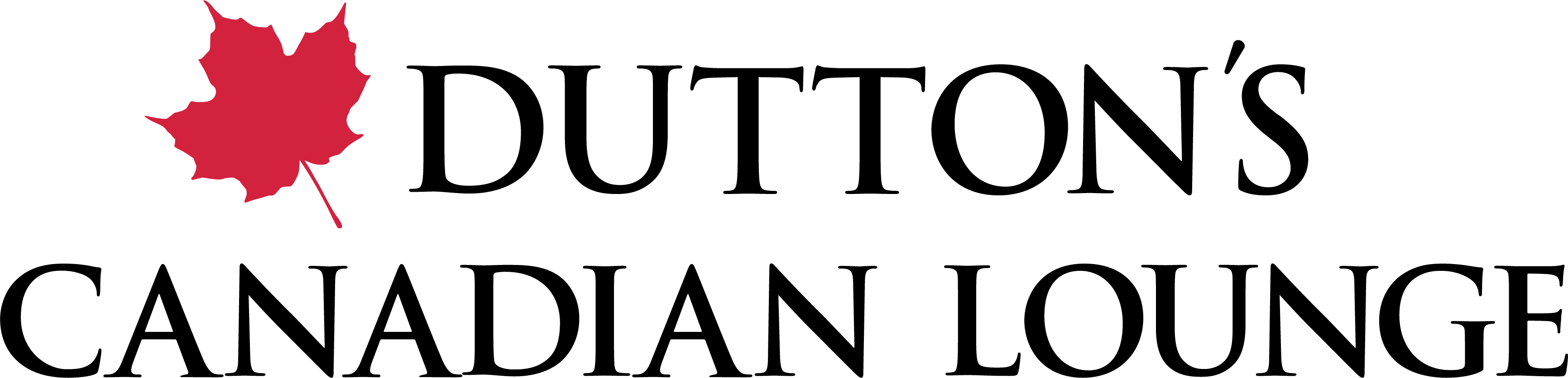 Dutton's Canadian Lounge logo in colour