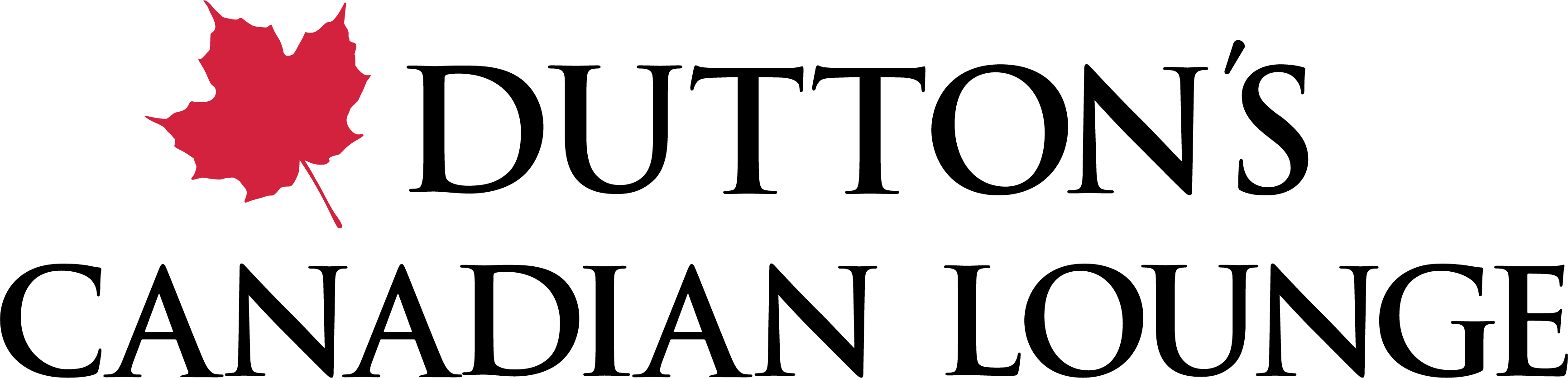 DuttonsStacked_Colour Dutton's Canadian Lounge logo in colour
