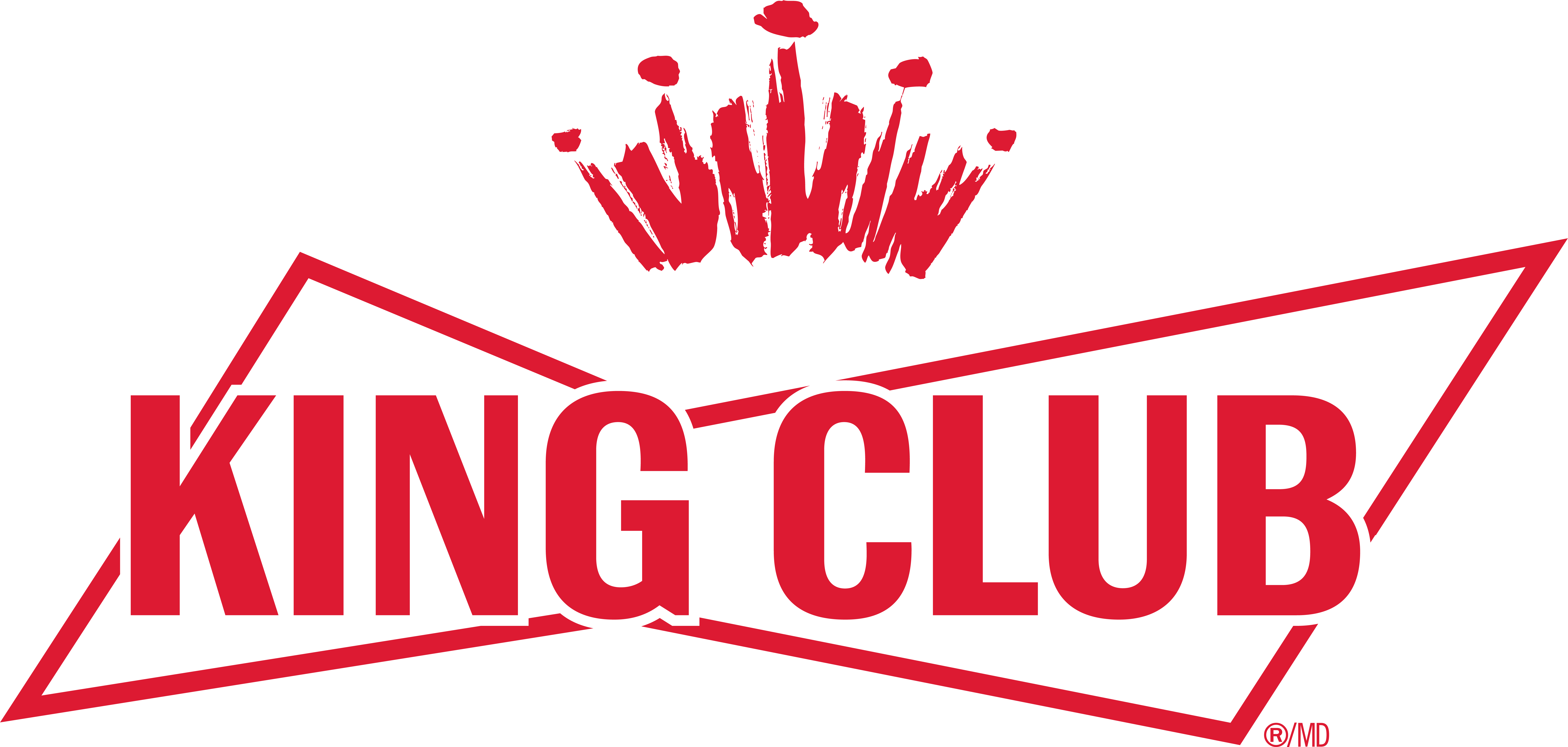 The King Club logo in red