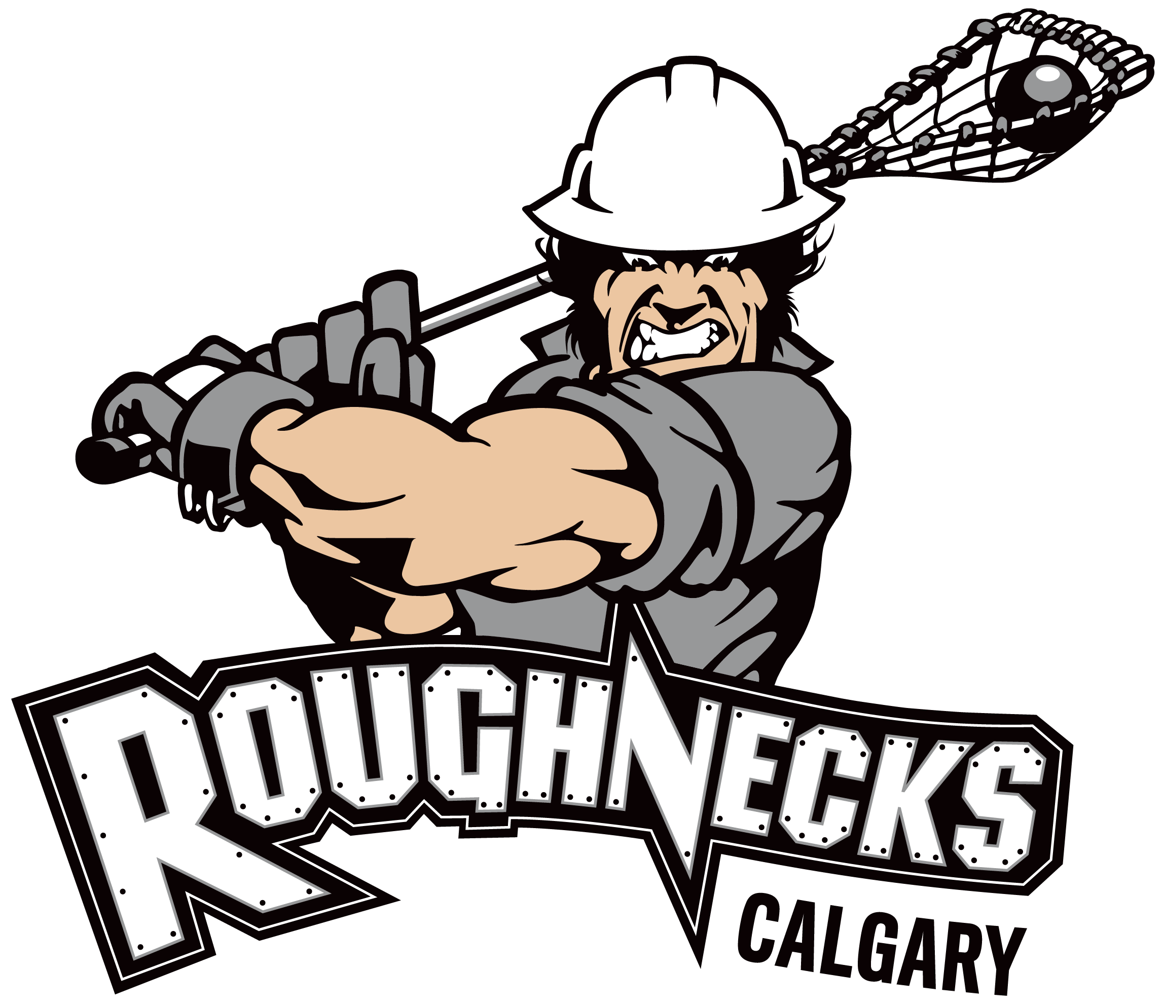 Calgary Roughnecks logo in colour