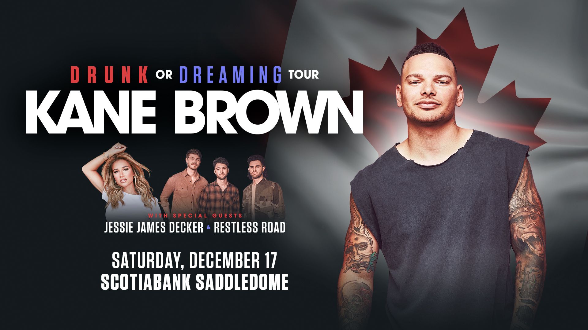 Kane Brown - Drunk or Dreaming Tour