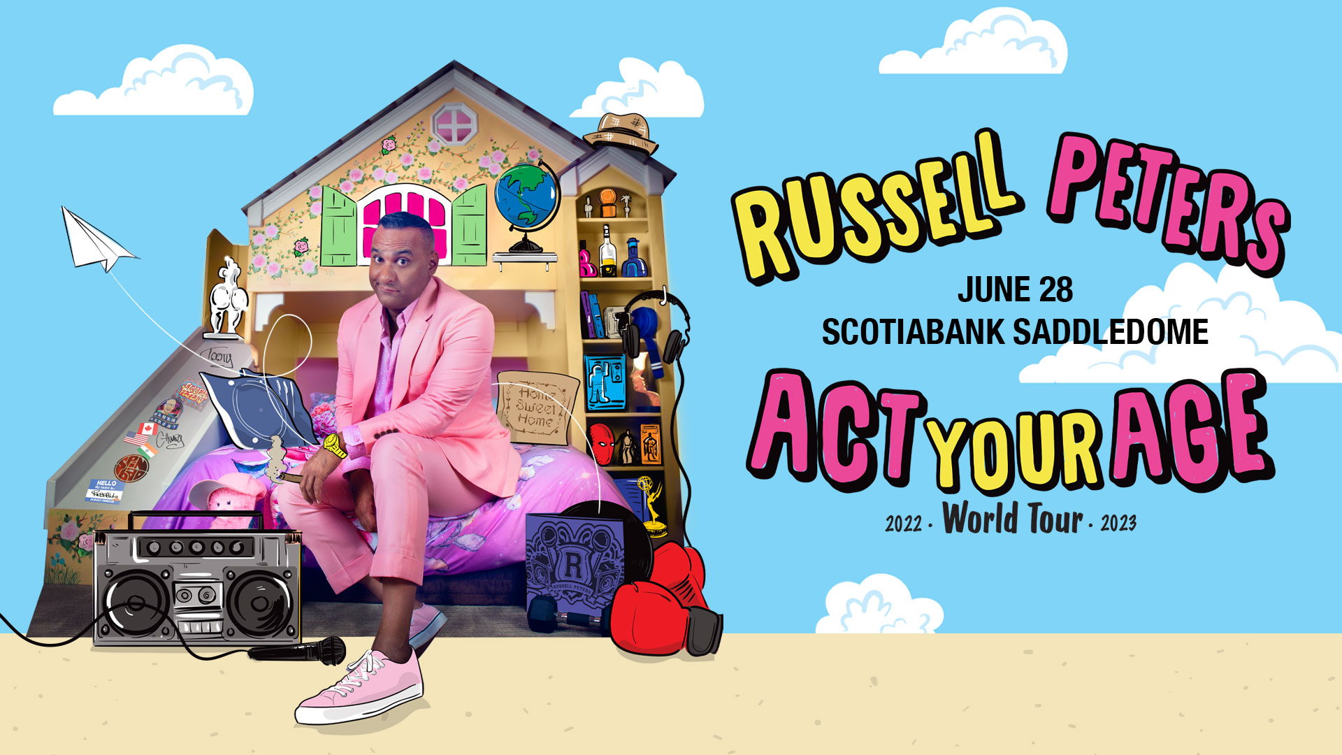Russell Peters: Act Your Age World Tour Russell Peters: Act Your Age World Tour