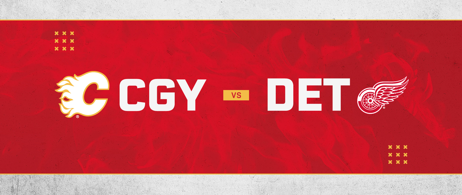 Calgary Flames Vs. Detroit Red Wings