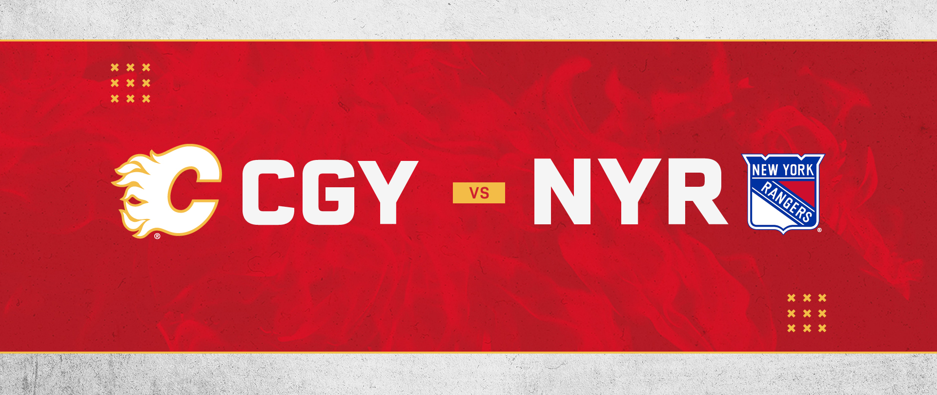 Calgary Flames Vs. New York Rangers