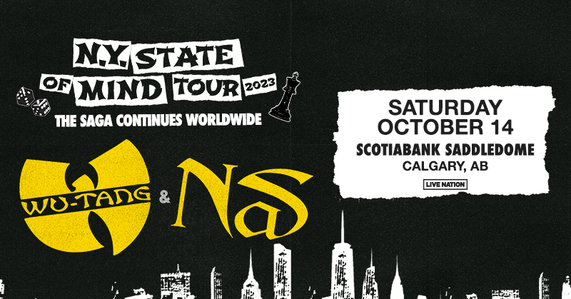 Wu Tang Clan & Nas - NY State of Mind Tour