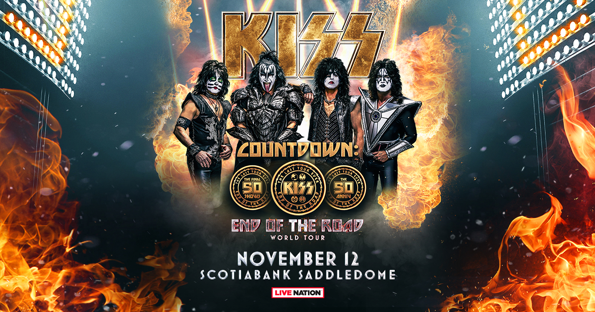 Scotiabank Saddledome - KISS - The End of the Road Tour Scotiabank Saddledome - KISS - The End of the Road Tour