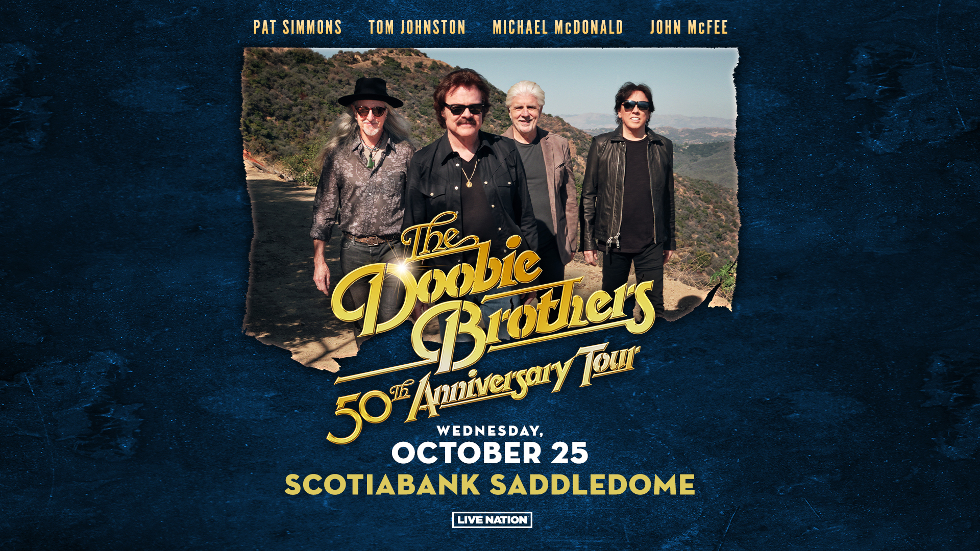 The Doobie Brothers - 50th Anniversary Tour