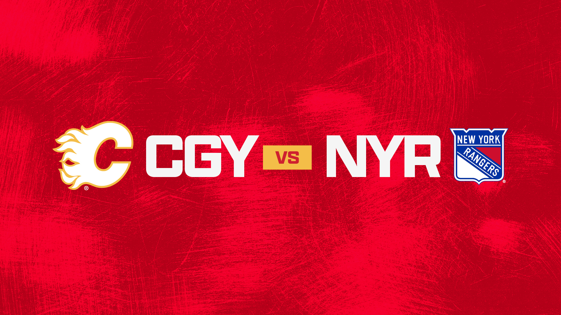 Calgary Flames Vs. New York Rangers