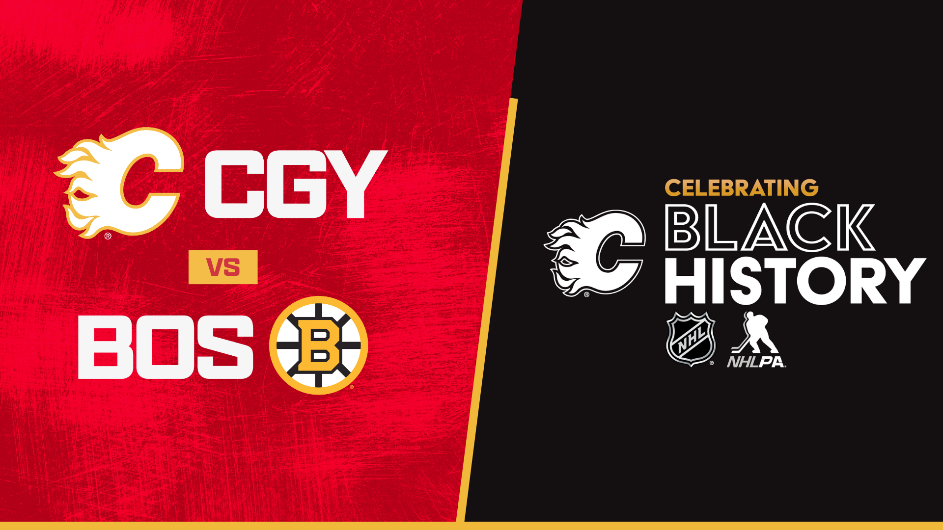 Calgary Flames Vs. Boston Bruins