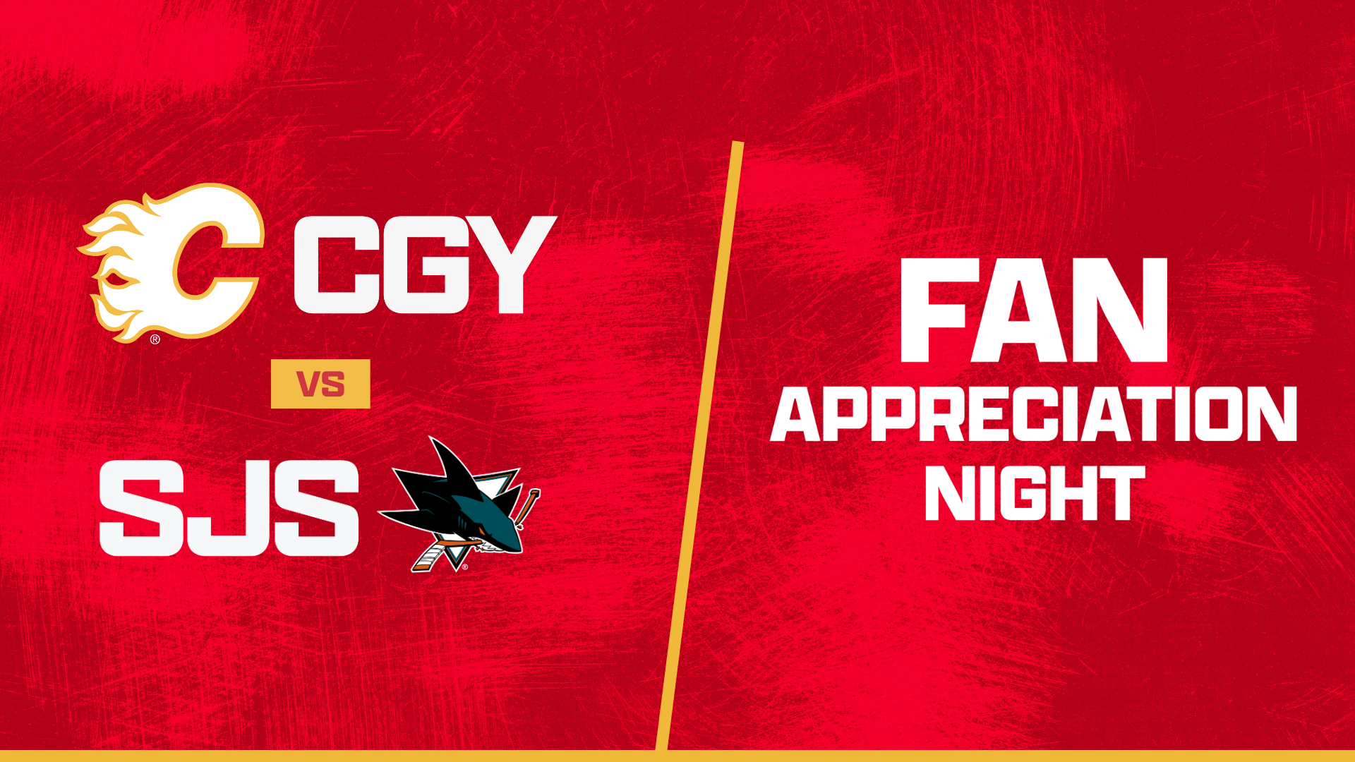 Calgary Flames Vs. San Jose Sharks