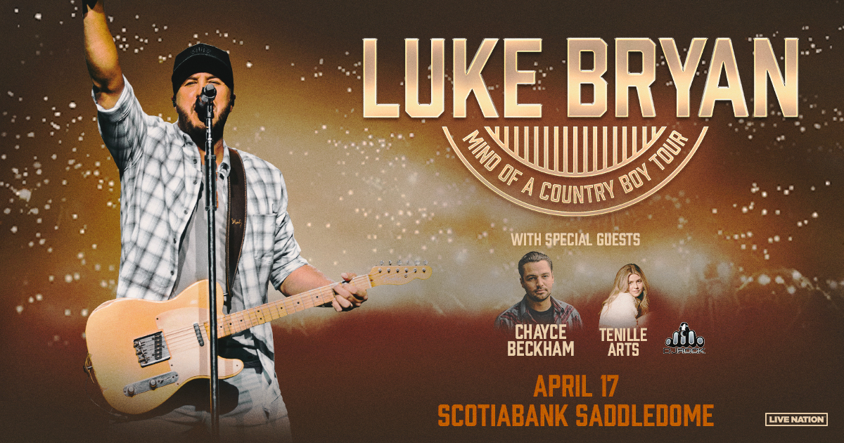  Luke Bryan: Mind of a Country Boy Tour