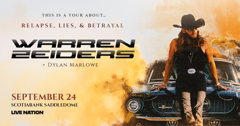 Warren Zeiders: Relapse, Lies, & Betrayal Tour