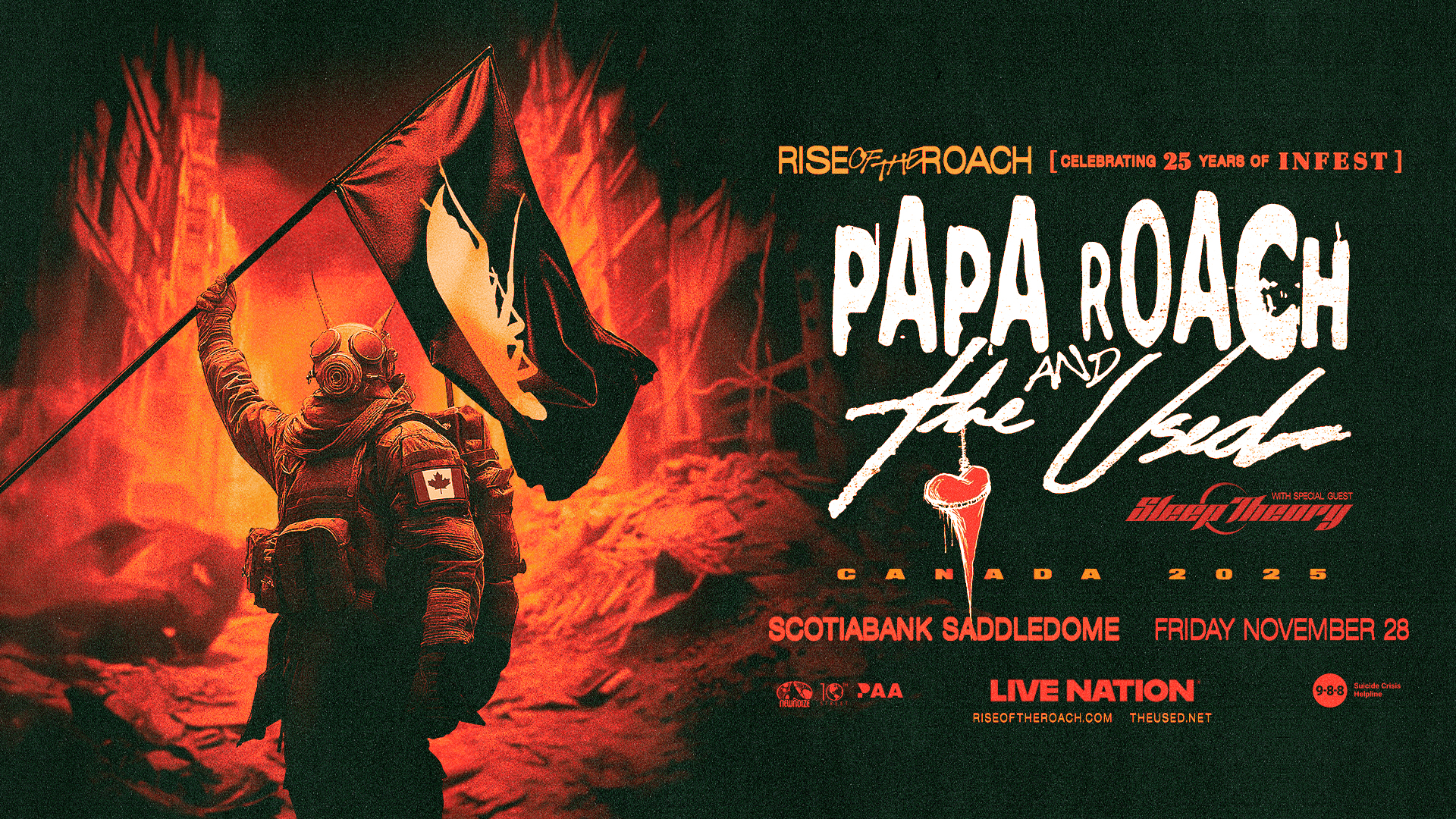 Papa Roach: Rise Of The Roach Tour