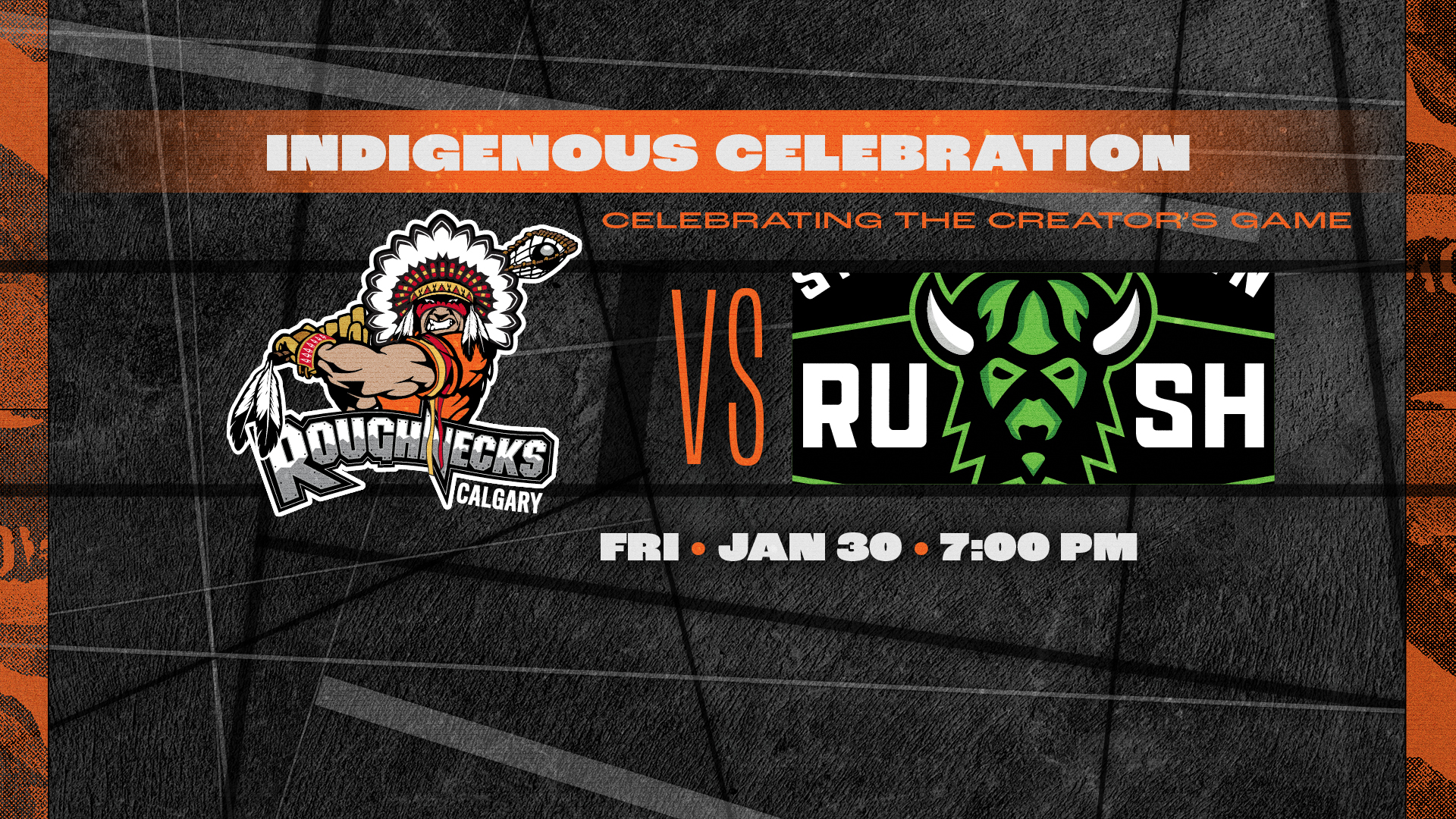 Calgary Roughnecks vs Saskatchewan Rush Calgary Roughnecks vs Saskatchewan Rush